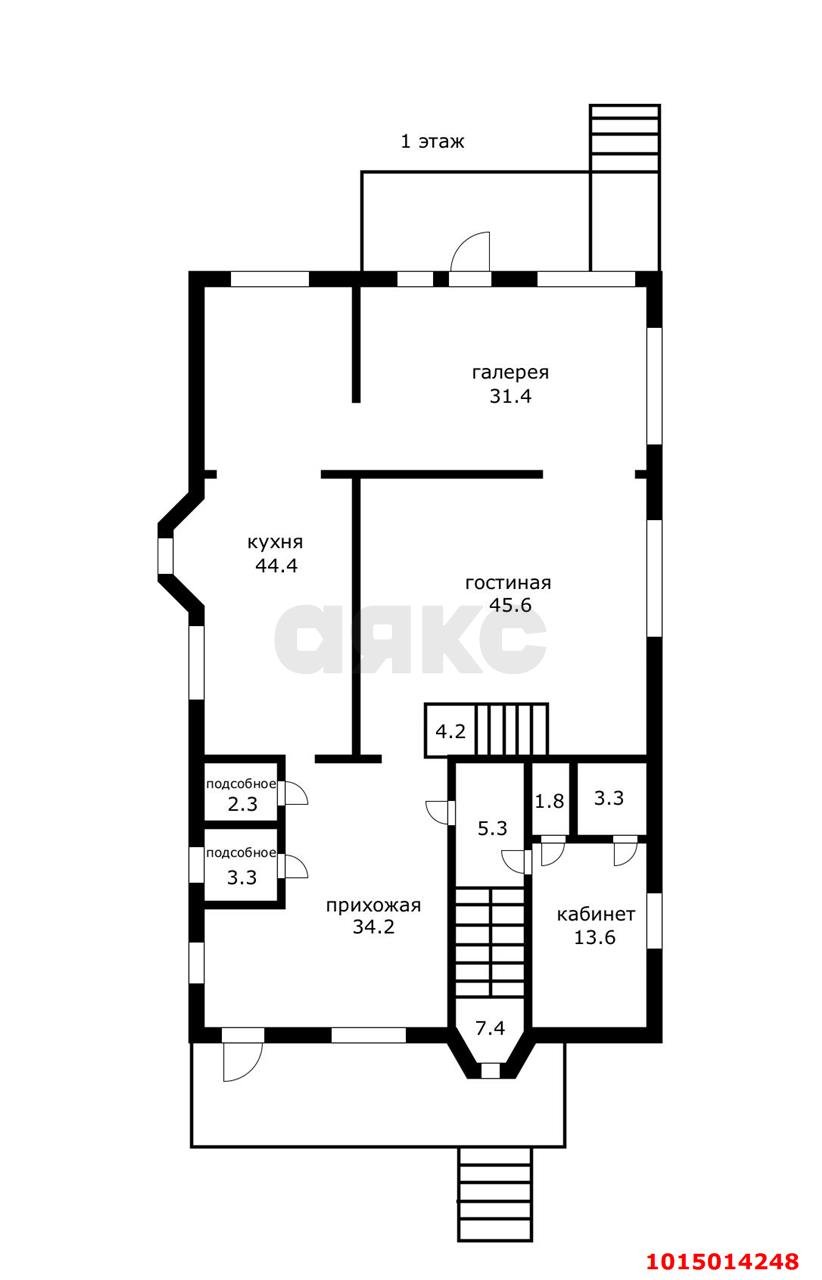 Фото №3: Дом 357 м² + 8 сот. - Краснодар, Прикубанский внутригородской округ, Школьный, мкр. Круглик, ул. Баканская, 8