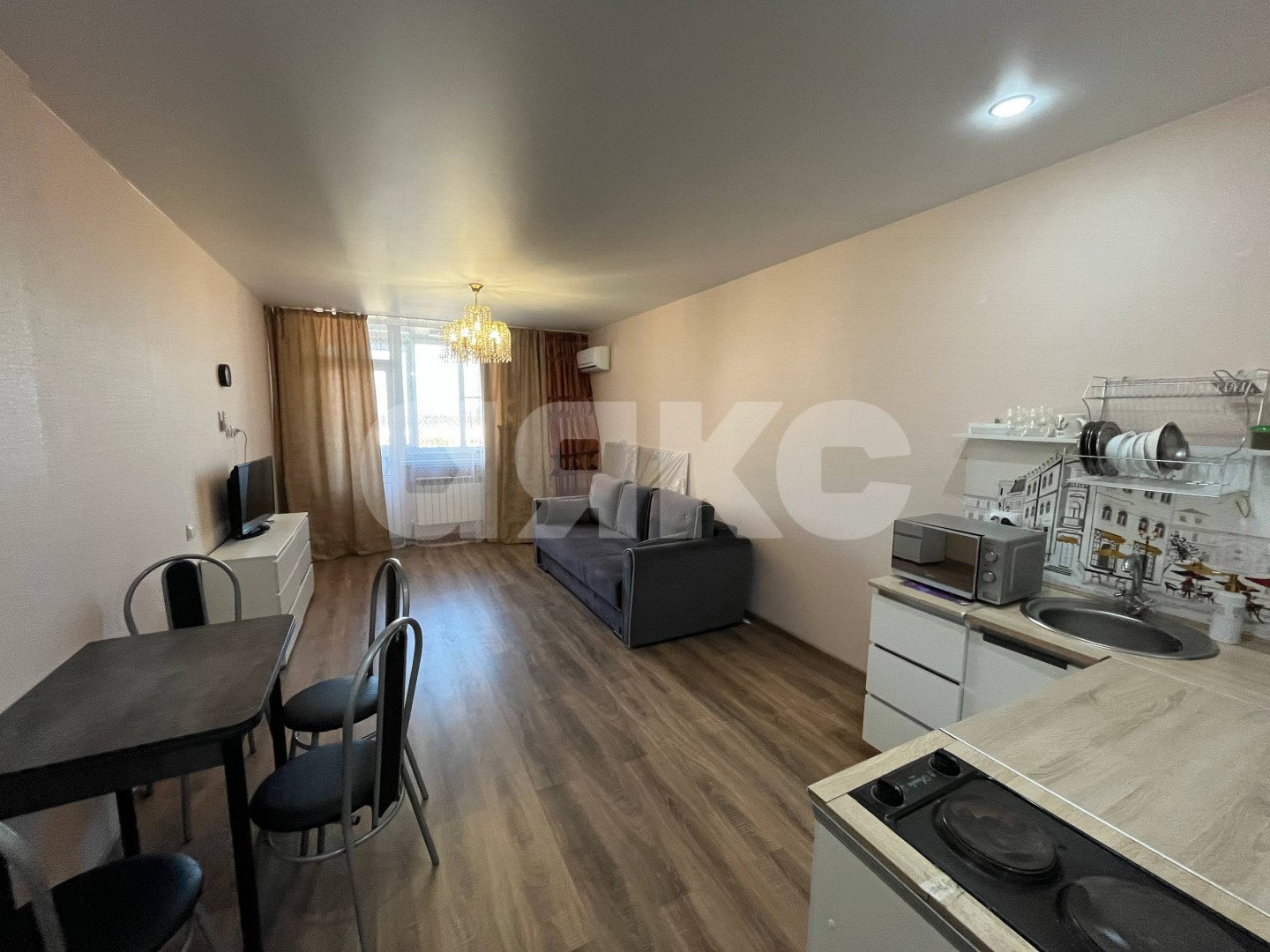 Фото №1: Студия 34 м² - Анапа, жилой комплекс Трио-комфорт, ул. Рождественская, 55к2