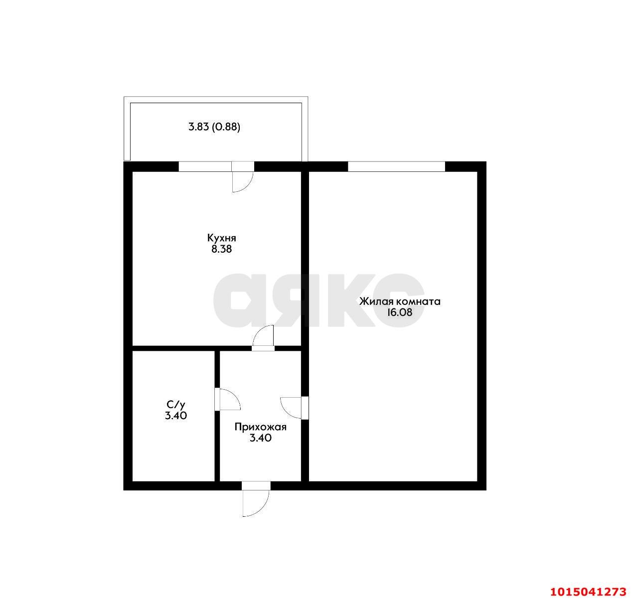 Фото №11: 1-комнатная квартира 35 м² - Краснодар, Прикубанский внутригородской округ, мкр. жилой комплекс Россинский, пр-д 1-й Краснодарский, 2к1