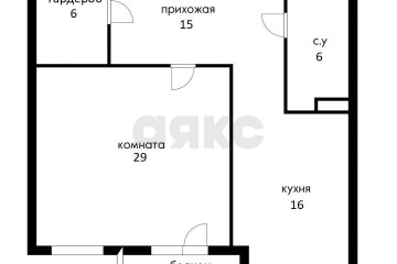 Фото №3: 1-комнатная квартира 69 м² - Краснодар, мкр. Центральный, ул. Комсомольская, 4