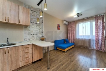 Фото №2: 1-комнатная квартира 38 м² - Краснодар, мкр. жилой комплекс Трилогия, ул. имени Невкипелого, 24/2к2