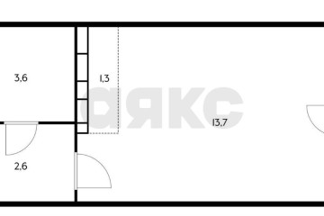 Фото №3: Студия 20 м² - Краснодарский, мкр. жилой комплекс Параллели, 66к1