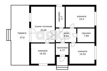Фото №2: Дом 141 м² - Старобжегокай, ул. Молодёжная, 12