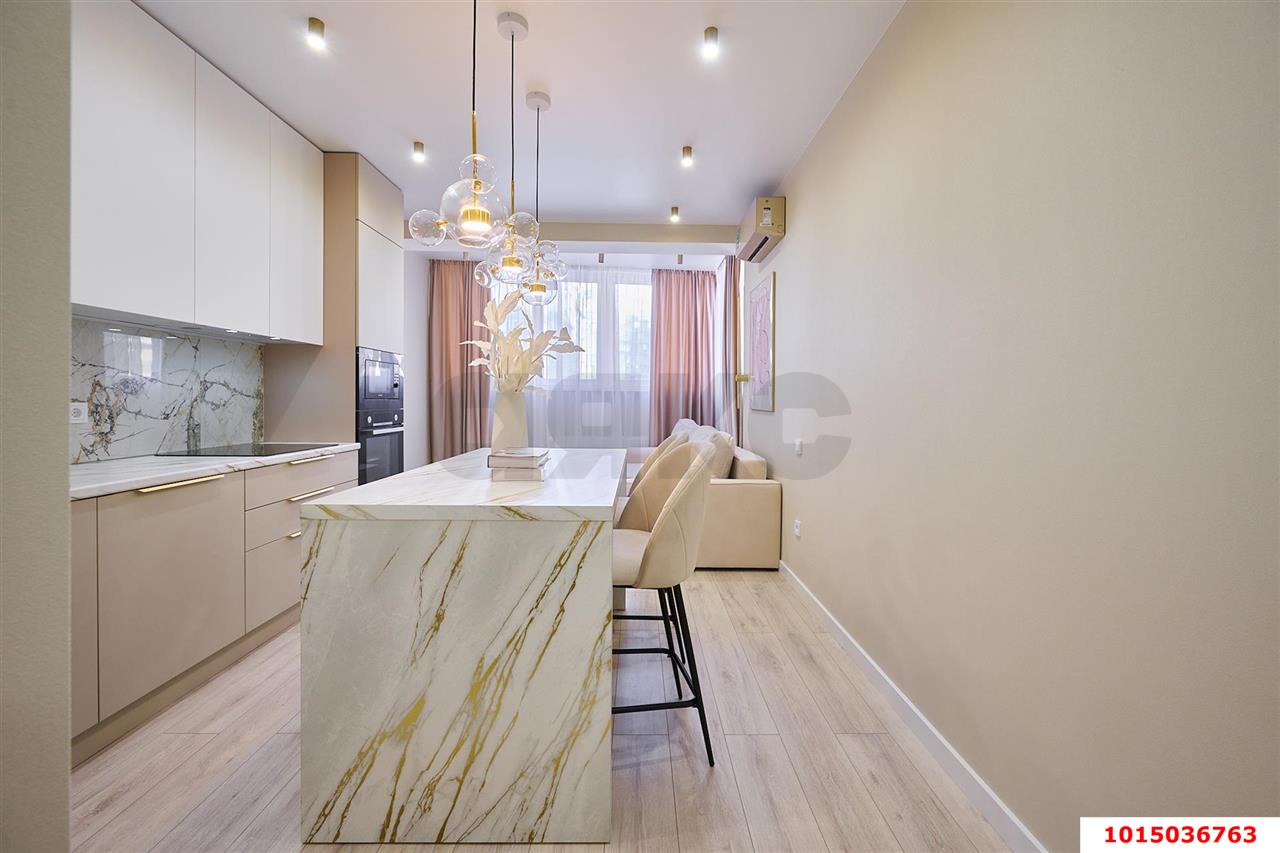 Фото №4: 1-комнатная квартира 45 м² - Краснодар, жилой комплекс Галактика, ул. Уральская, 71к3