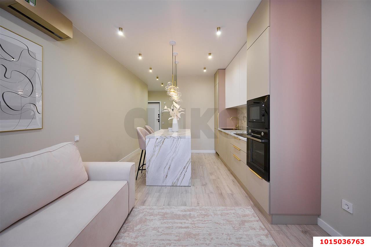 Фото №6: 1-комнатная квартира 45 м² - Краснодар, жилой комплекс Галактика, ул. Уральская, 71к3