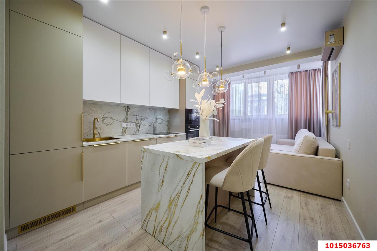 Фото №1: 1-комнатная квартира 45 м² - Краснодар, жилой комплекс Галактика, ул. Уральская, 71к3