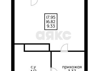 Фото №2: Студия 20 м² - Краснодар, мкр. Светлоград, ул. Красных Партизан, 1/4к3