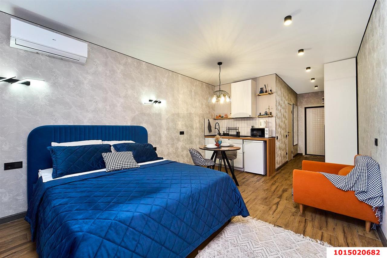 Фото №2: Студия 32 м² - Знаменский, Карасунский внутригородской округ, мкр. Родные Просторы, ул. Природная, 10Б