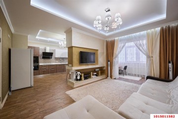 Фото №1: 2-комнатная квартира 80 м² - Краснодар, мкр. Солнечный, ул. Казбекская, 7