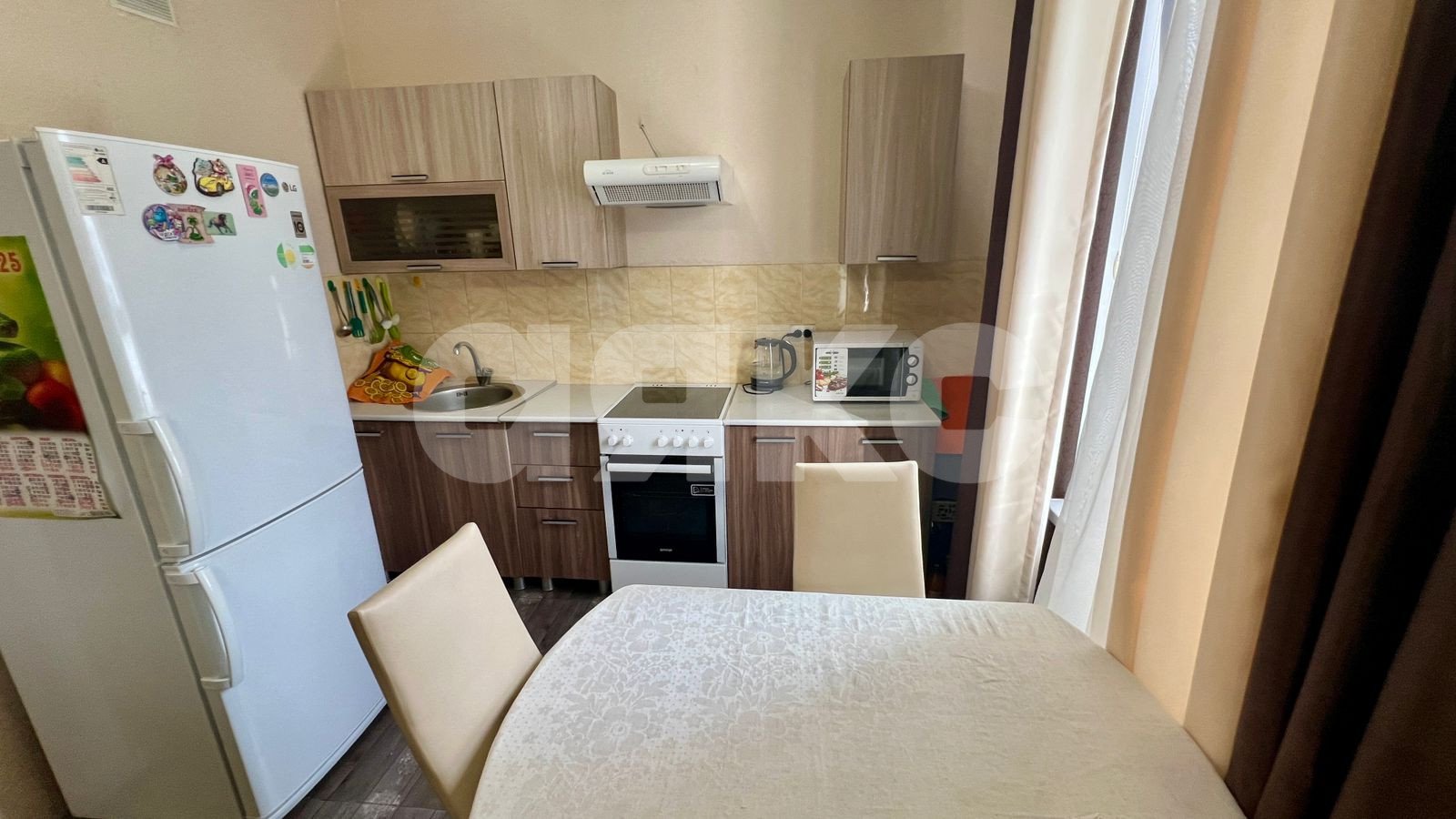 Фото №3: 1-комнатная квартира 37 м² - Анапа, ЖК Времена Года, ул. Анапское шоссе, 6к2