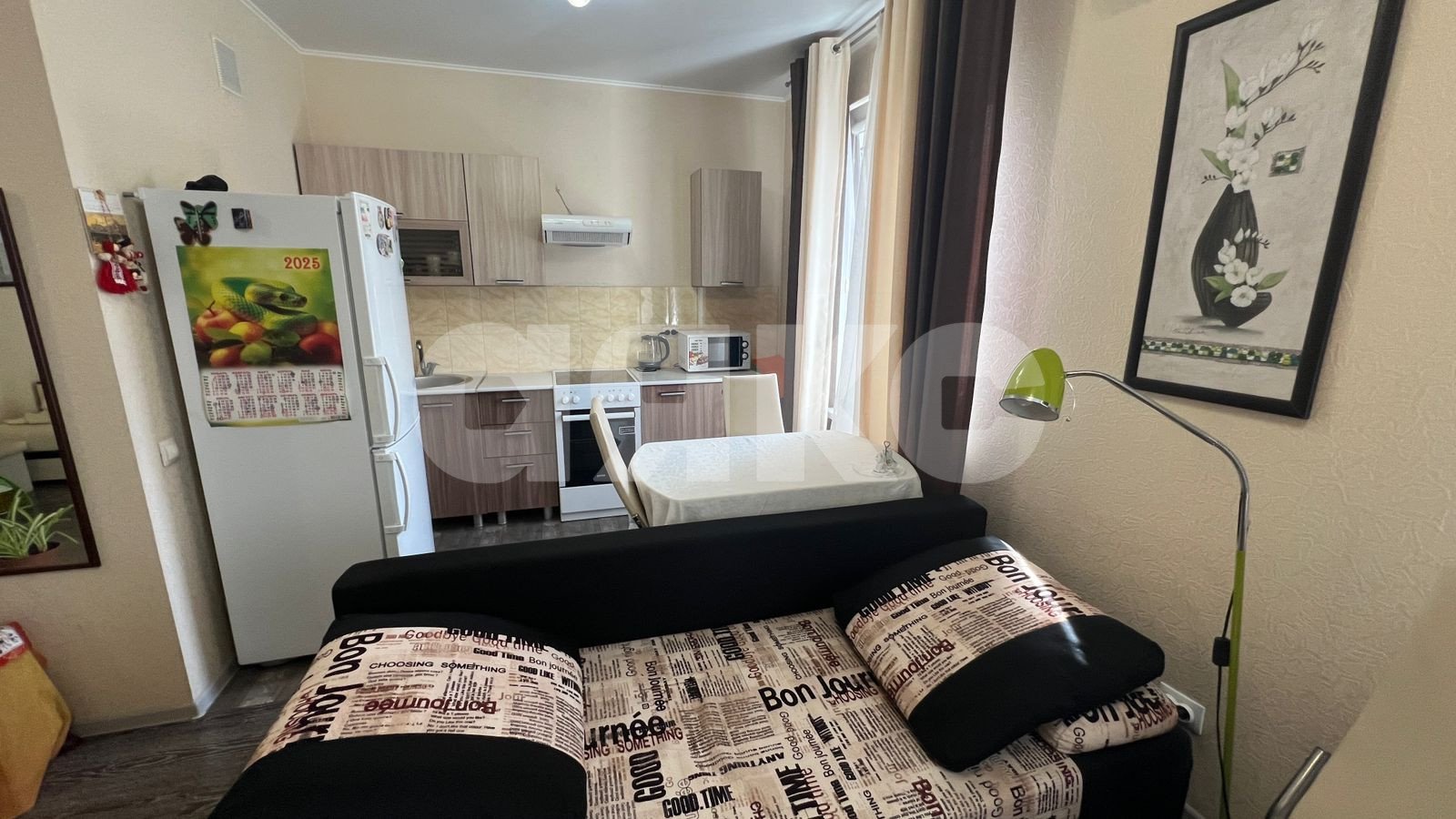 Фото №4: 1-комнатная квартира 37 м² - Анапа, ЖК Времена Года, ул. Анапское шоссе, 6к2