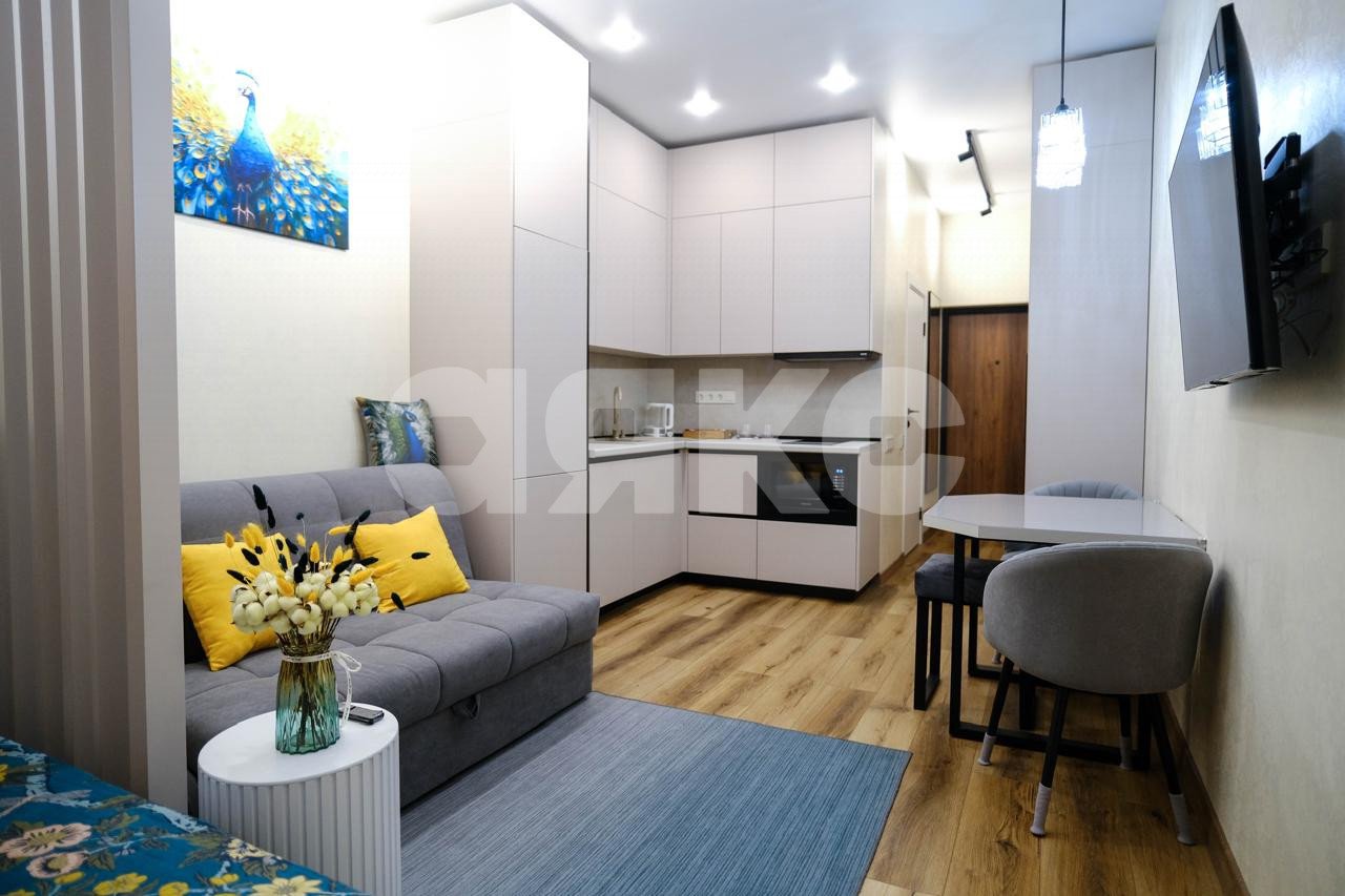 Фото №5: Студия 27 м² - Дагомыс, жилой комплекс Аллея Парк, ул. Батумское шоссе, 28А