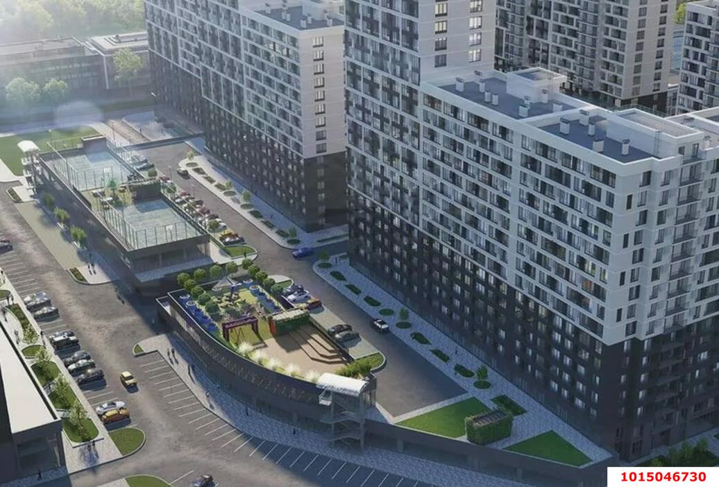 Фото №10: 2-комнатная квартира 57 м² - Краснодар, Черёмушки, ул. Обрывная, 132/1лит6к22