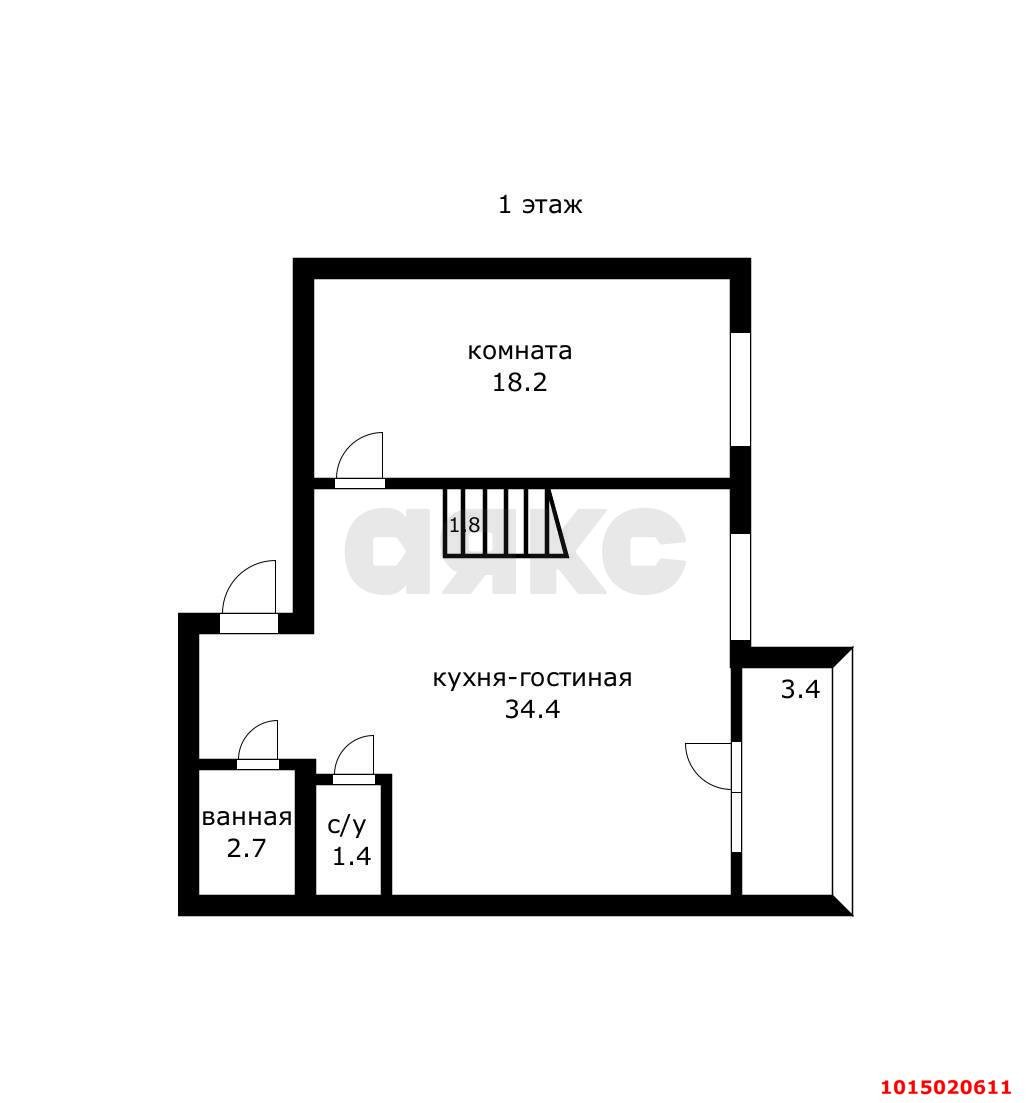 Фото №11: 3-комнатная квартира 110 м² - Краснодар, Музыкальный, ул. имени С.С. Прокофьева, 29