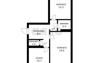 Фото №5: 2-комнатная квартира 73 м² - Краснодар, мкр. Фестивальный, пр-д Дальний, 5А