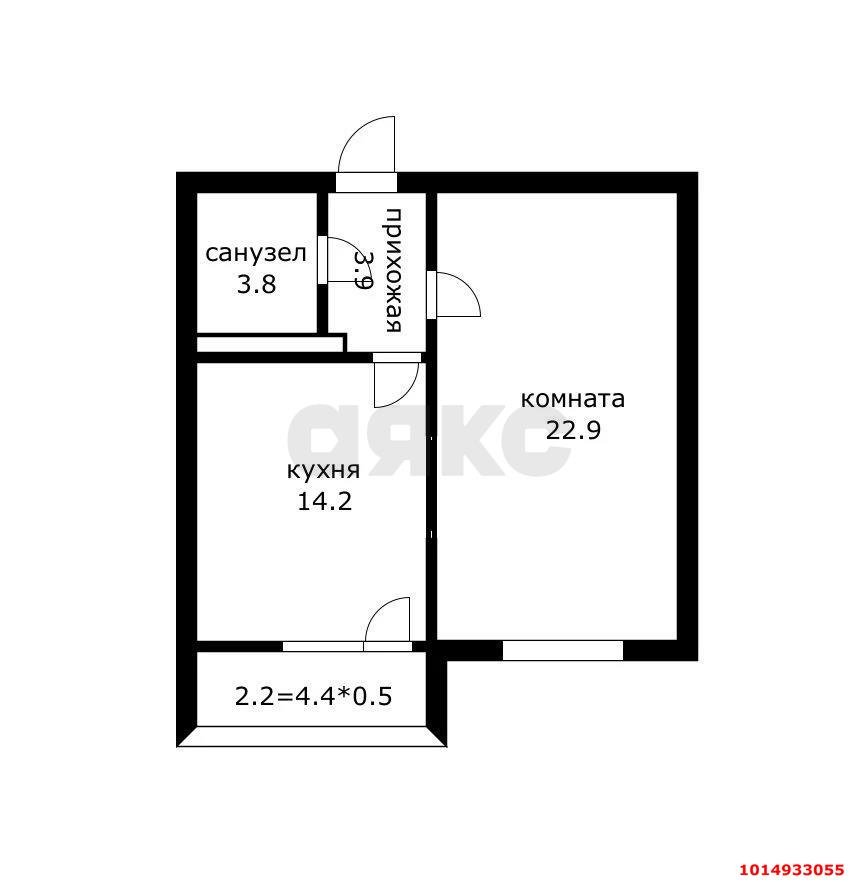 Фото №10: 1-комнатная квартира 52 м² - Краснодар, Карасунский внутригородской округ, Комсомольский, мкр. ЖК Пересвет-Карасунский, ул. Сормовская, 216
