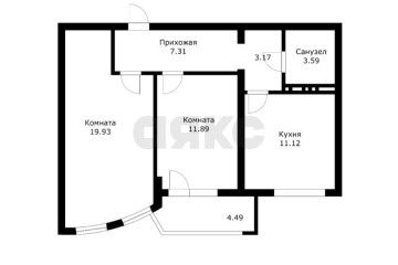 Фото №1: 2-комнатная квартира 56 м² - Краснодар, мкр. жилой комплекс Режиссёр, ул. Уральская, 100/8