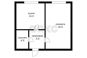 Фото №4: 1-комнатная квартира 41 м² - Краснодар, мкр. Завод Радиоизмерительных Приборов, ул. Бульварная, 27