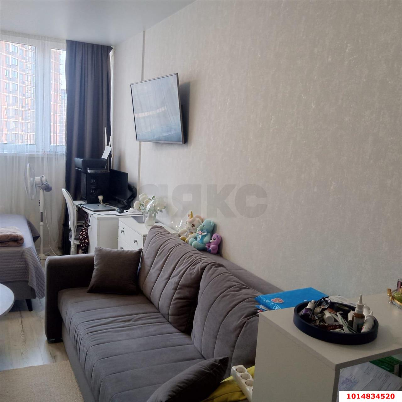 Фото №3: Студия 9 м² - Краснодар, Прикубанский внутригородской округ, мкр. жилой комплекс Самолёт, ул. Западный Обход, 39/2к1