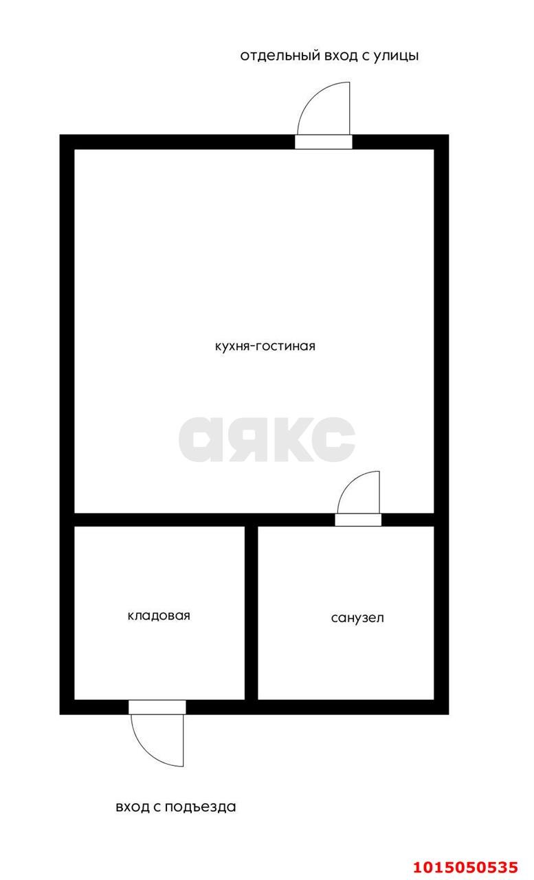 Фото №10: Студия 28 м² - Краснодар, Славянский, ул. Заполярная, 45
