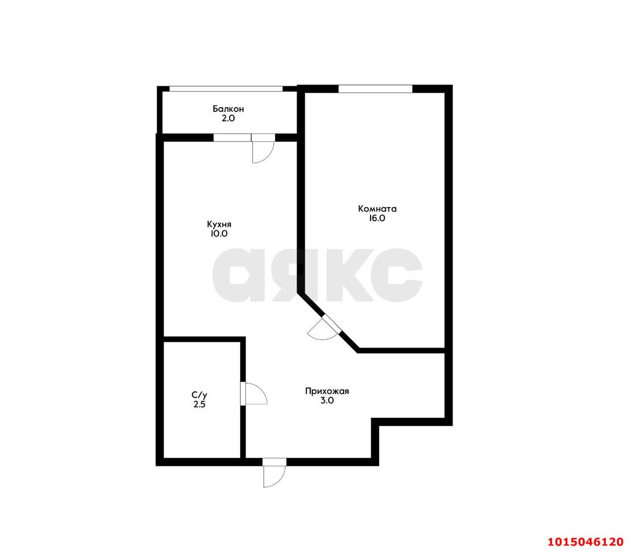 Фото №9: 1-комнатная квартира 31 м² - Краснодар, Прикубанский внутригородской округ, ул. Тепличная, 94