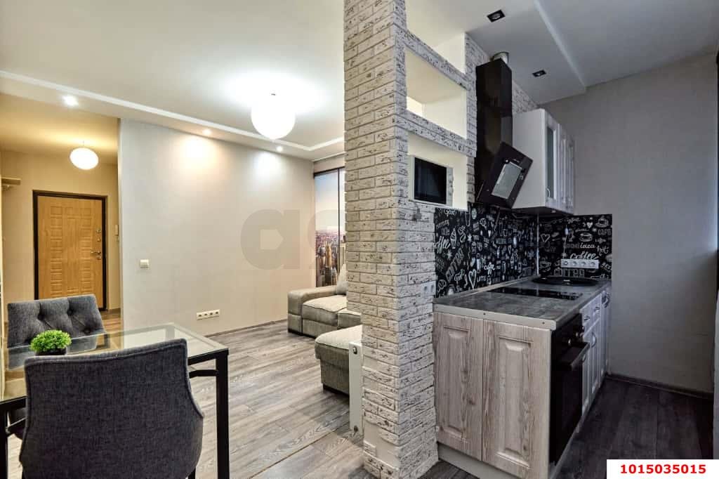 Фото №4: 1-комнатная квартира 39 м² - Краснодар, жилой комплекс Сокольники, ул. имени М.Е. Соколова, 86к1