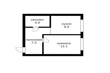 Фото №3: 1-комнатная квартира 32 м² - Российский, мкр. Прикубанский внутригородской округ, ул. Рымникская, 2