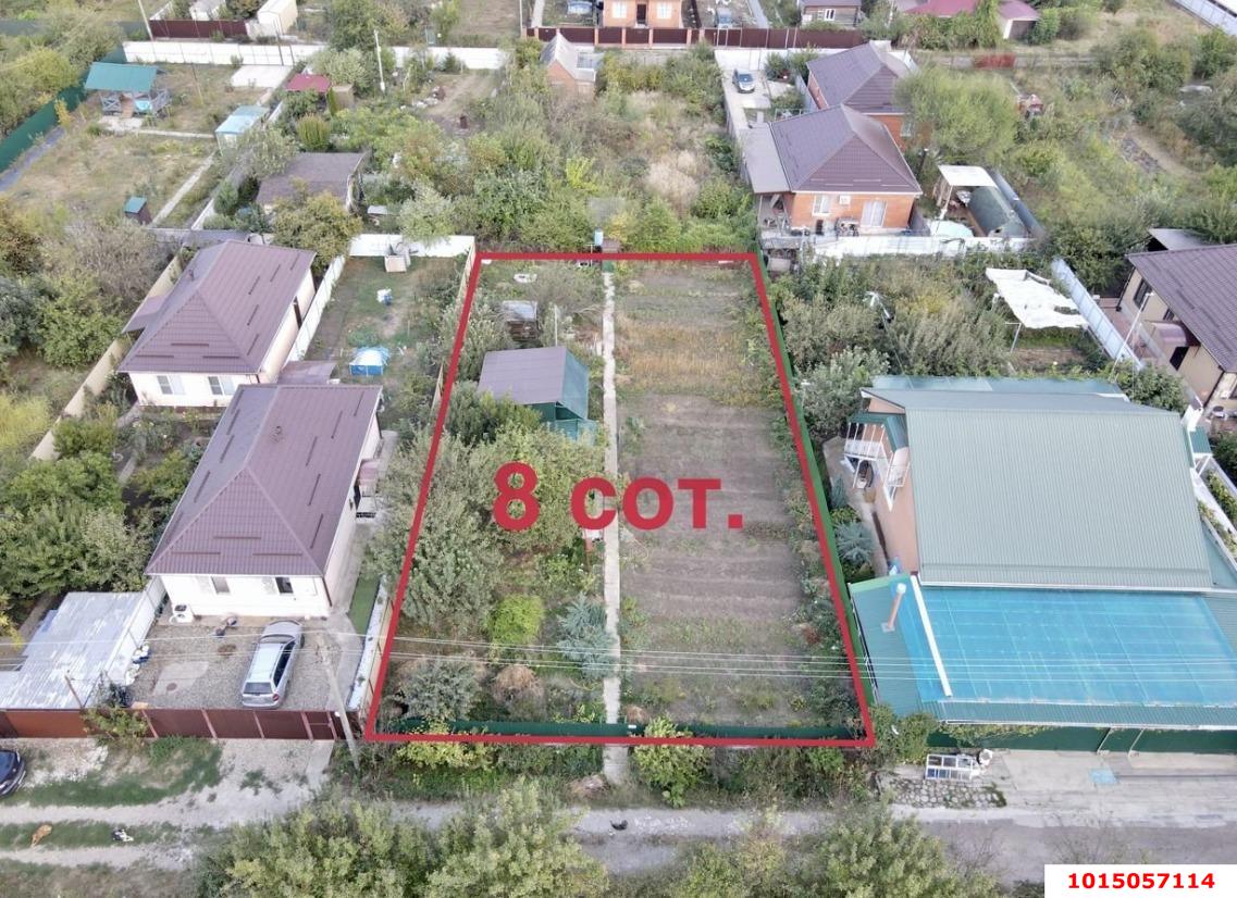 Фото №1: Земельный участок 8 сот. - СНТ Победитель, мкр. Прикубанский внутригородской округ, ул. Кутузова, 211