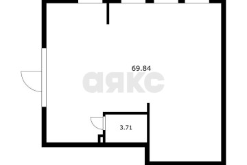 Фото №4: Торговое помещение 74 м² - Яблоновский, мкр. жилой комплекс Вектор, ул. Базовская, 21к4