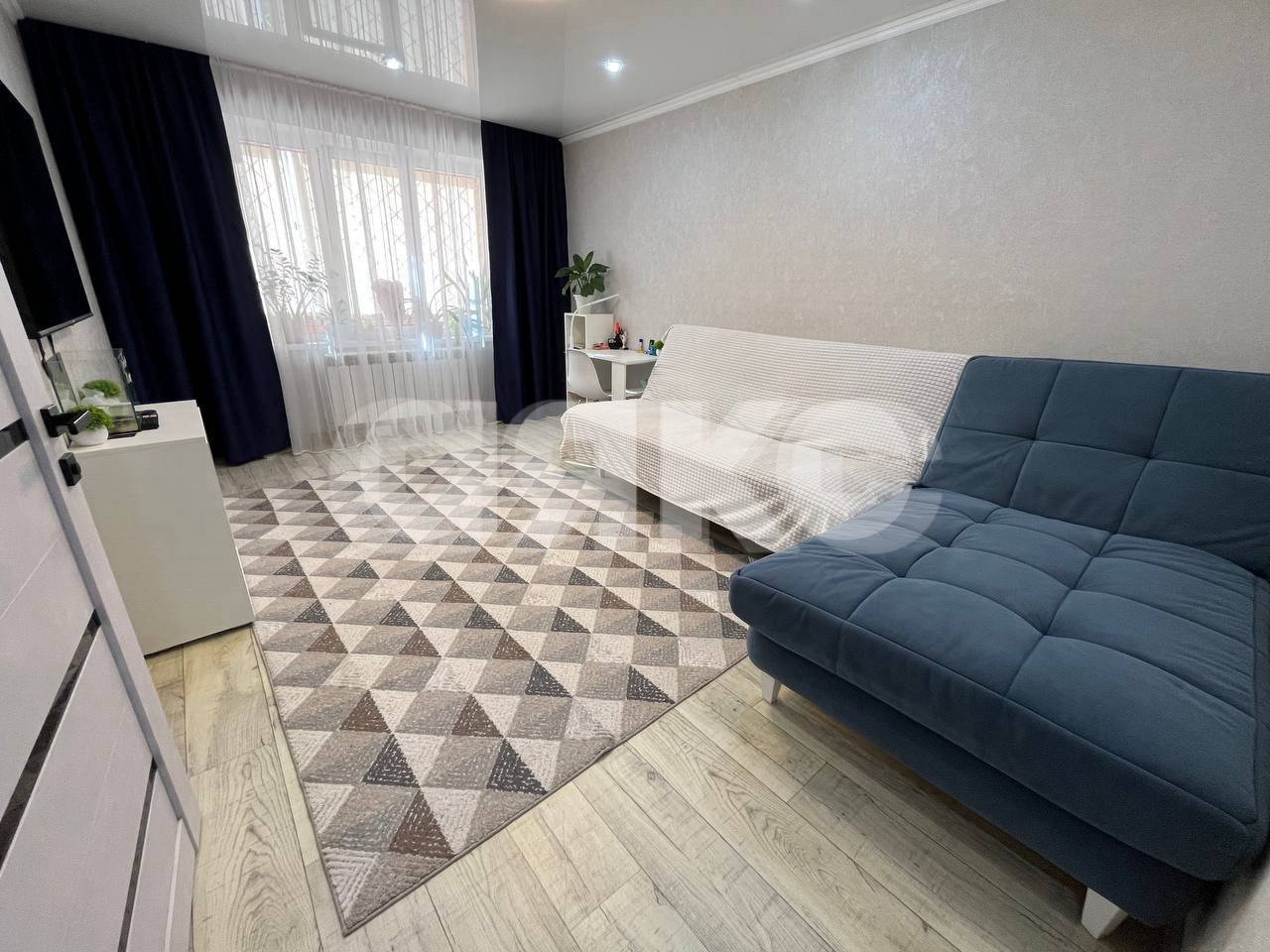 Фото №1: 2-комнатная квартира 57 м² - Нижнекамск, 34-й, ул. Студенческая, 32Б