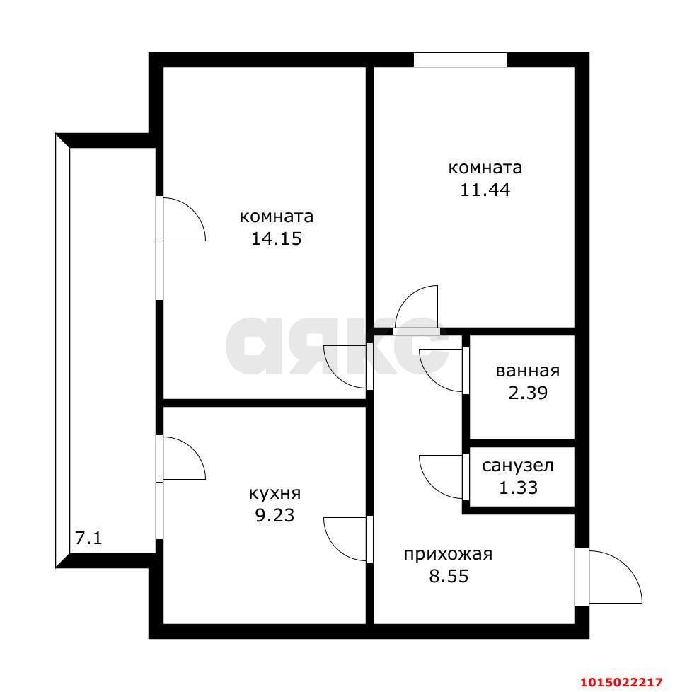 Фото №10: 2-комнатная квартира 60 м² - Архыз, ул. Береговая, 4