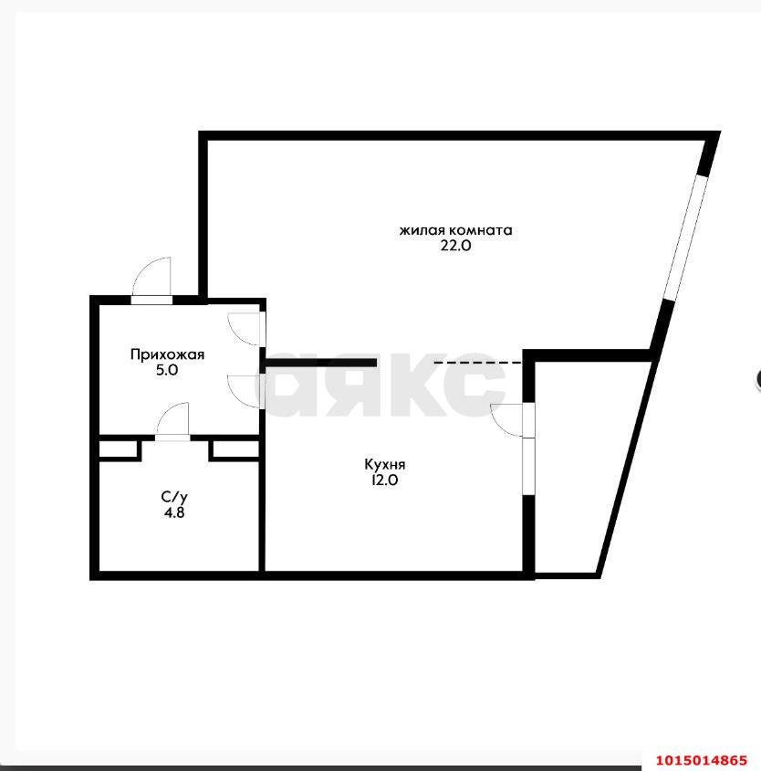 Фото №3: 1-комнатная квартира 49 м² - Краснодар, жилой комплекс Сказка Град, ул. имени В.Н. Мачуги, 166
