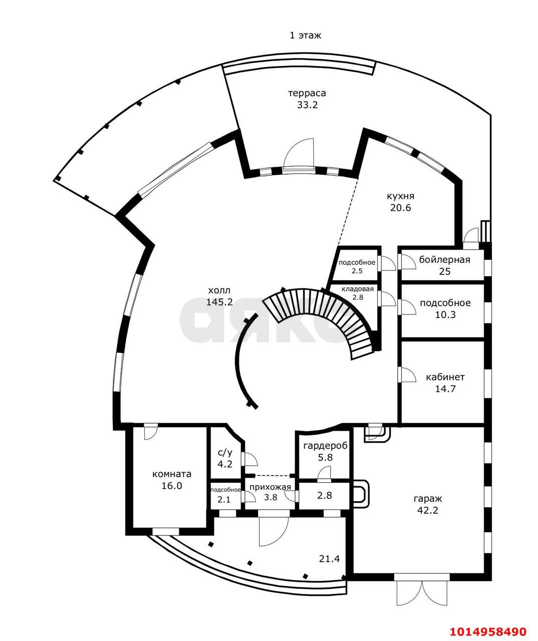 Фото №15: Дом 450 м² + 10 сот. - СНТ Пригород, мкр. Прикубанский внутригородской округ, ул. Атамана Круковского, 104