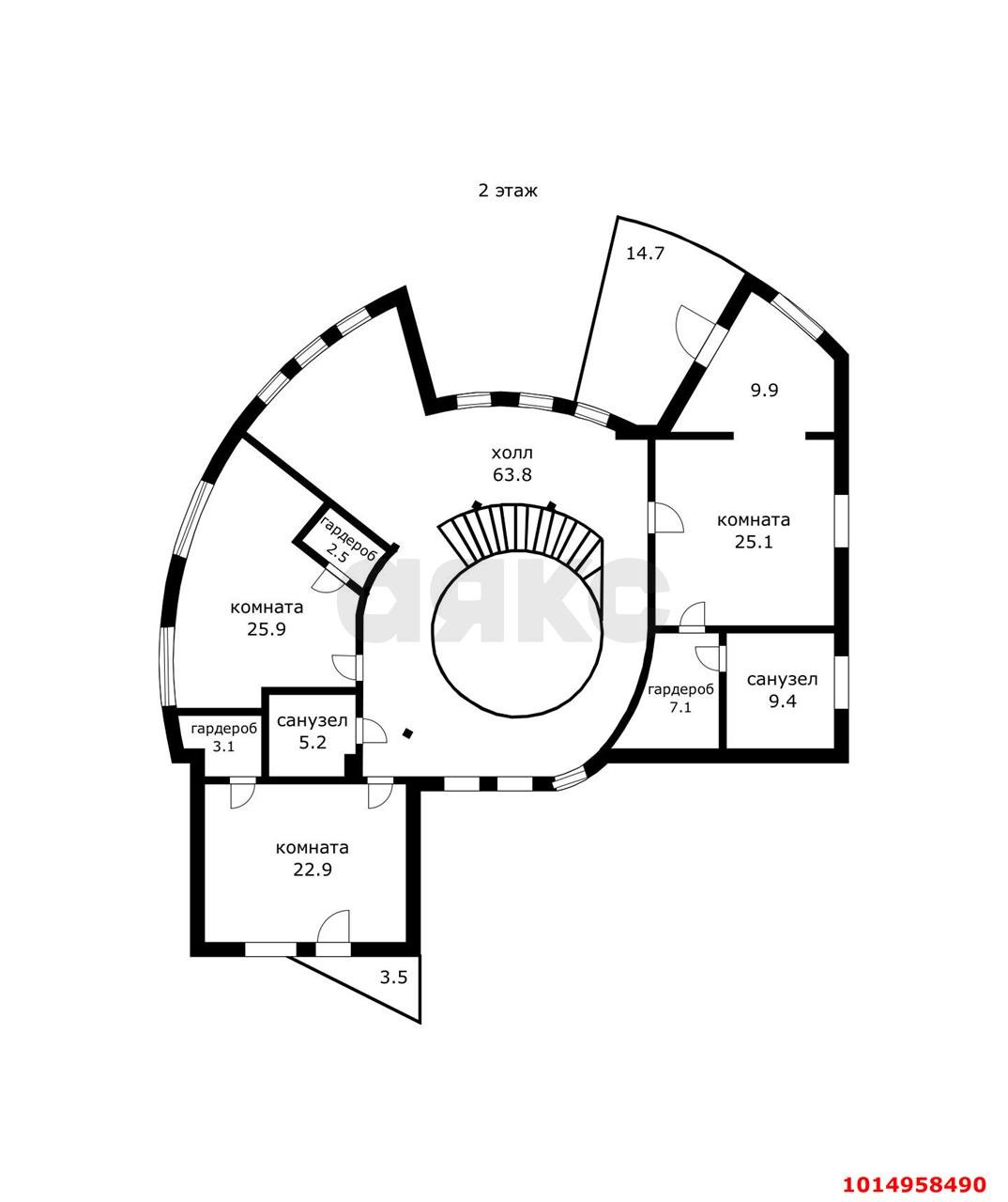 Фото №16: Дом 450 м² + 10 сот. - СНТ Пригород, мкр. Прикубанский внутригородской округ, ул. Атамана Круковского, 104