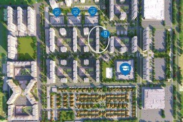 Фото №2: Торговое помещение 76 м² - Краснодар, мкр. жилой комплекс Дружный-2, б-р Адмиралтейский, 3к3