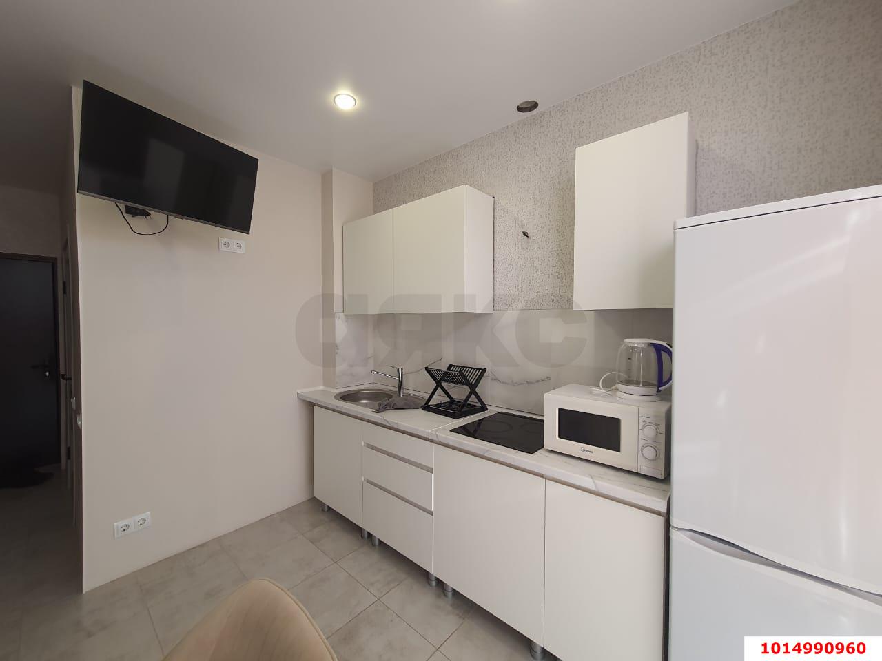 Фото №3: 1-комнатная квартира 27 м² - Краснодар, жилой комплекс Усадьба, ул. имени Валерия Вишневецкого, 11к2