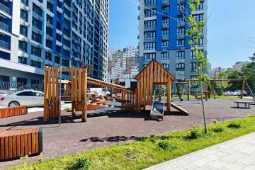 Фото №1: 1-комнатная квартира 38 м² - Новороссийск, мкр. жилой комплекс Босфор, ул. Алексея Матвейкина, 1А