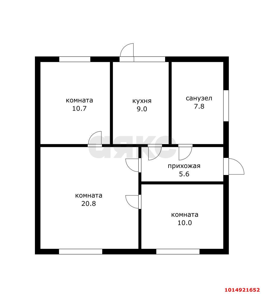 Фото №8: Дом 63 м² + 5.12 сот. - Васюринская, Строитель, ул. Малиновая, 60