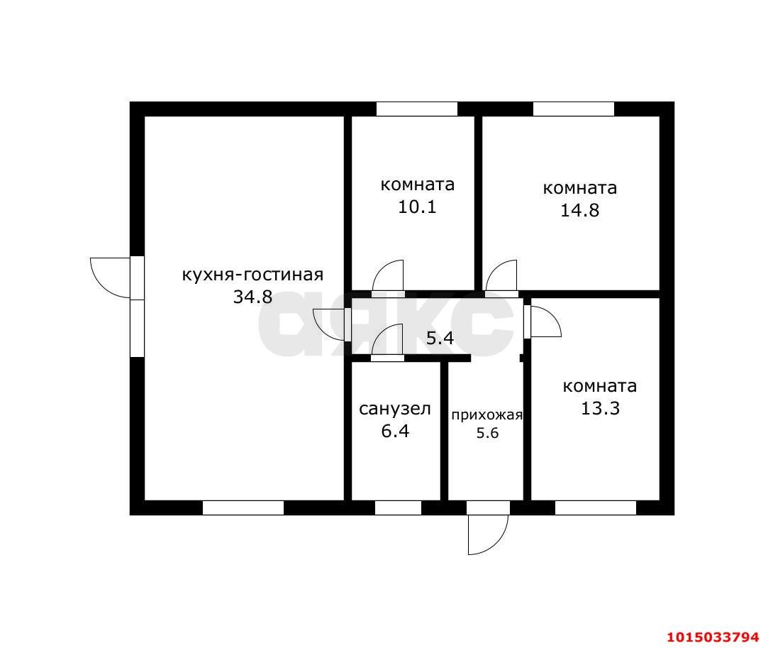 Фото №20: Дом 90 м² + 3 сот. - Краснодар, Тихая Поляна, ул. Писателя И.Ф. Вараввы, 70А