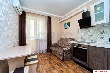 Фото №4: 1-комнатная квартира 38 м² - Краснодар, мкр. жилой комплекс Дружный, ул. Адмирала Серебрякова, 3к1