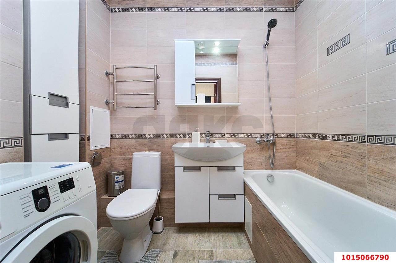 Фото №10: 1-комнатная квартира 38 м² - Краснодар, жилой комплекс Дружный, ул. Адмирала Серебрякова, 3к1