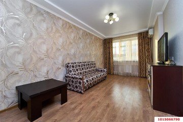 Фото №1: 1-комнатная квартира 38 м² - Краснодар, мкр. жилой комплекс Дружный, ул. Адмирала Серебрякова, 3к1