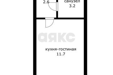 Фото №2: Студия 21 м² - Российский, мкр. ЖК Добрый, ул. имени Академика Сахарова, 2А
