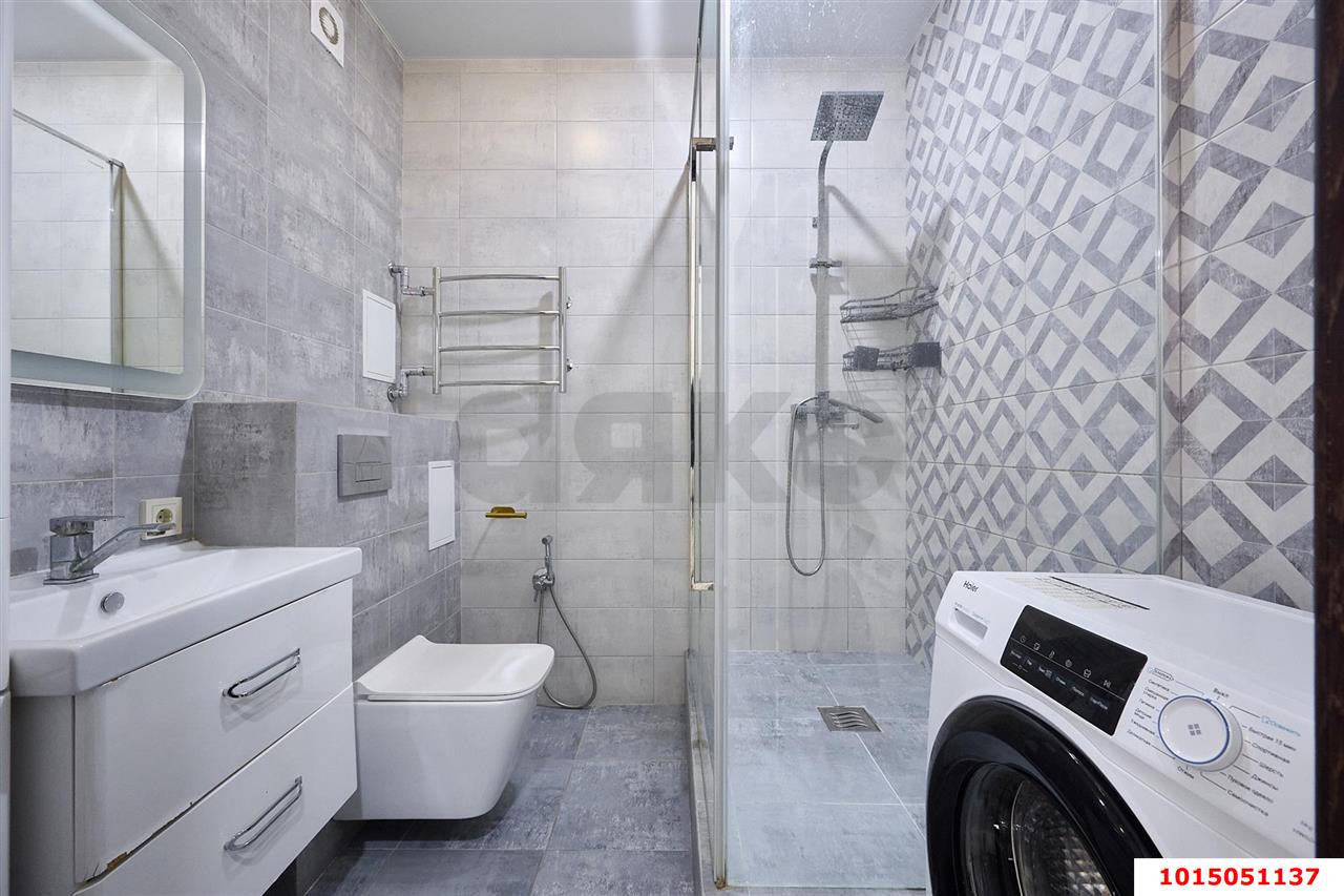 Фото №11: 1-комнатная квартира 40 м² - Краснодар, жилой комплекс Цветы, ул. Круговая, 4Вк1