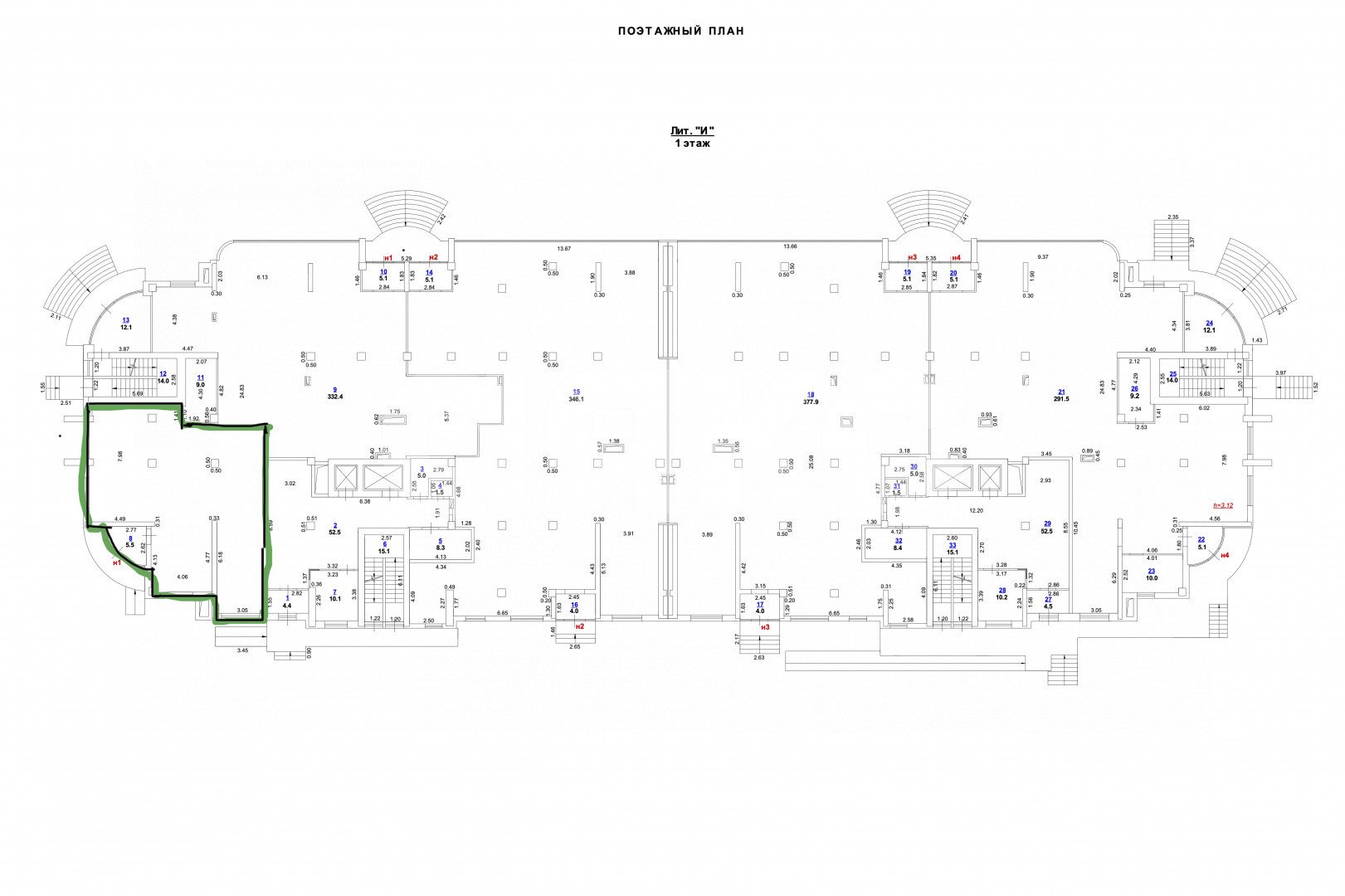 Фото №1: Коммерция 104 м² - Ростов-на-Дону, Ворошиловский, пр-кт Михаила Нагибина, 38