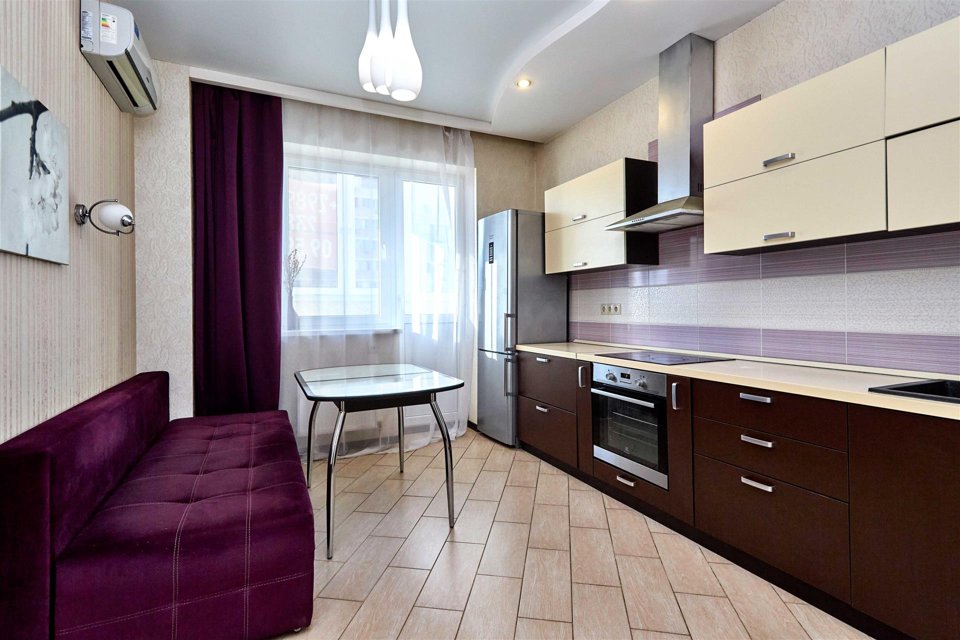 Фото №1: 1-комнатная квартира 50 м² - Краснодар, Прикубанский внутригородской округ, Фестивальный, мкр. Солнечный, ул. Памяти Чернобыльцев, 6