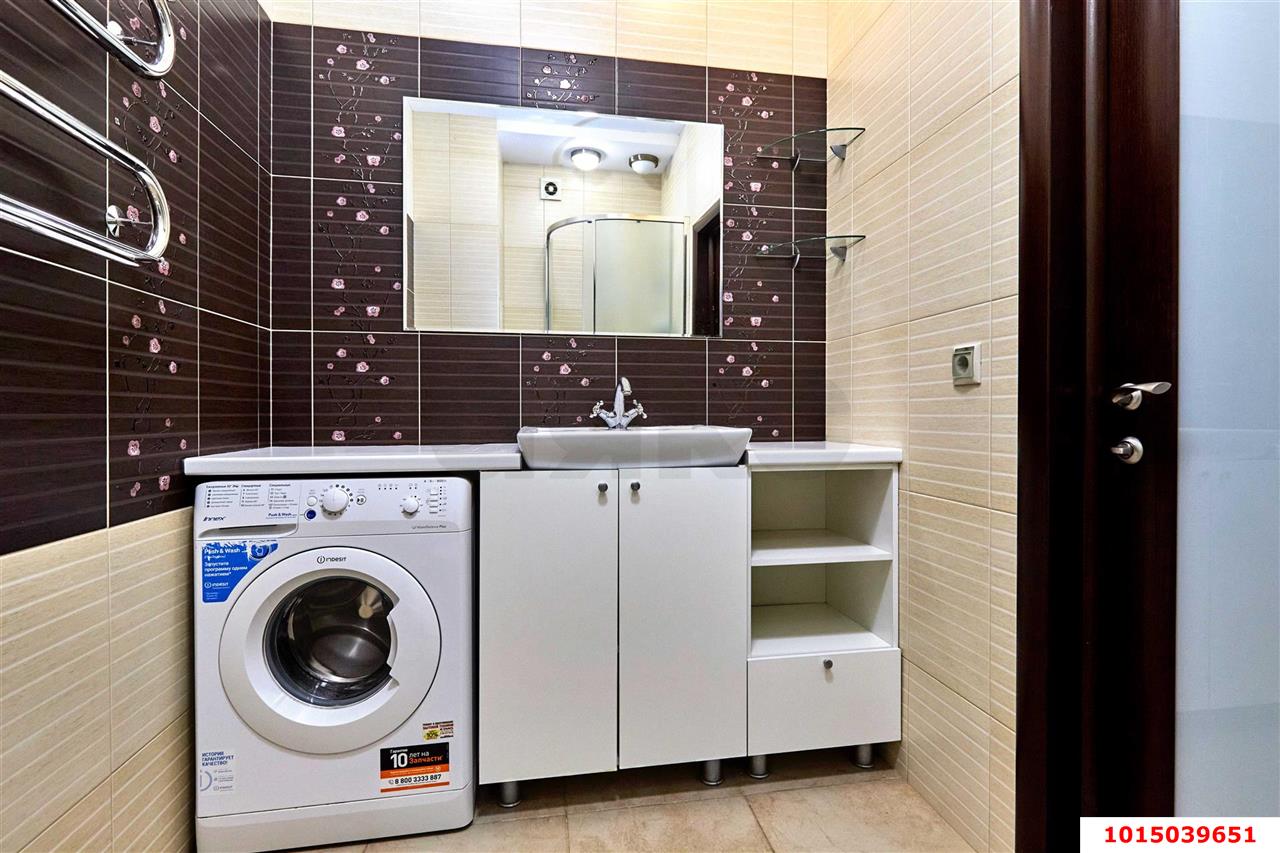 Фото №8: 1-комнатная квартира 50 м² - Краснодар, Солнечный, ул. Памяти Чернобыльцев, 6