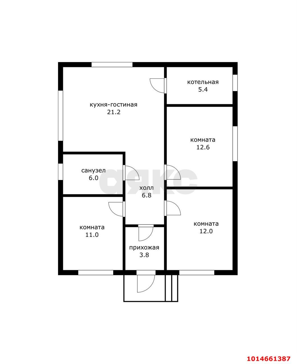 Фото №8: Дом 85 м² + 4 сот. - Елизаветинская, Прикубанский внутригородской округ, ст Фруктовый, ул. Персиковая, 45