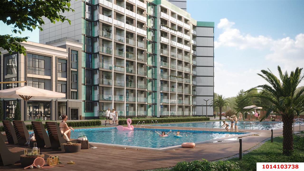 Фото №2: 1-комнатная квартира 18 м² - Небуг, квартал Спортивный, 1