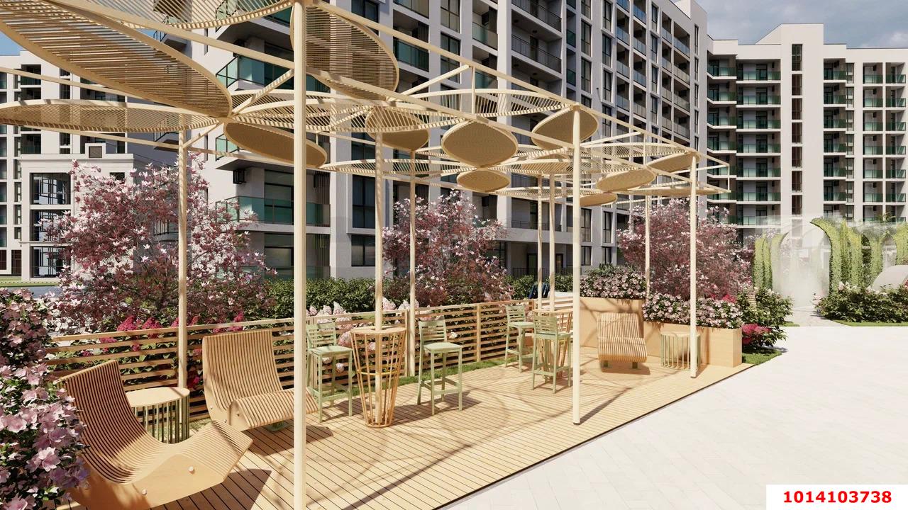 Фото №8: 1-комнатная квартира 18 м² - Небуг, мкр. квартал Спортивный, 1